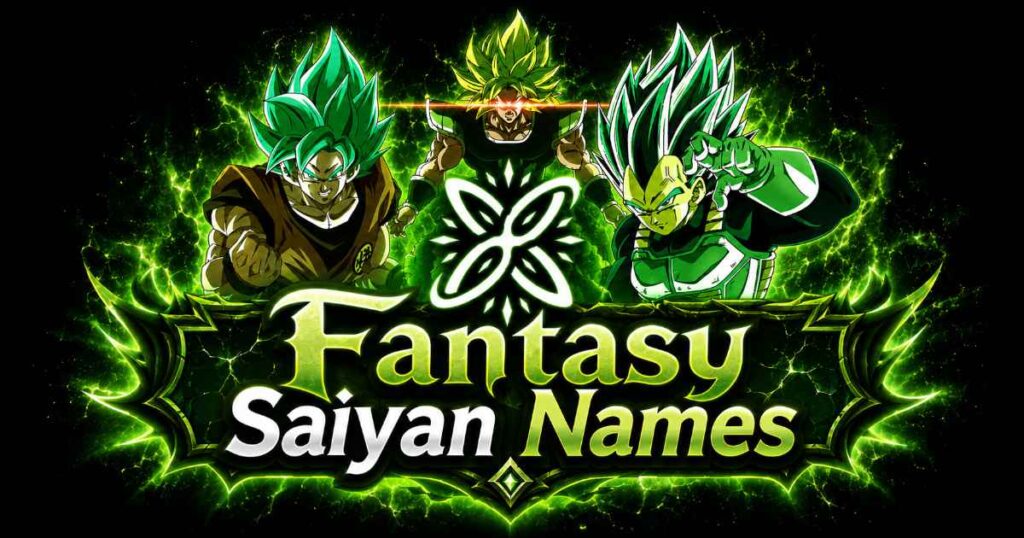 Fantasy Saiyan Names
