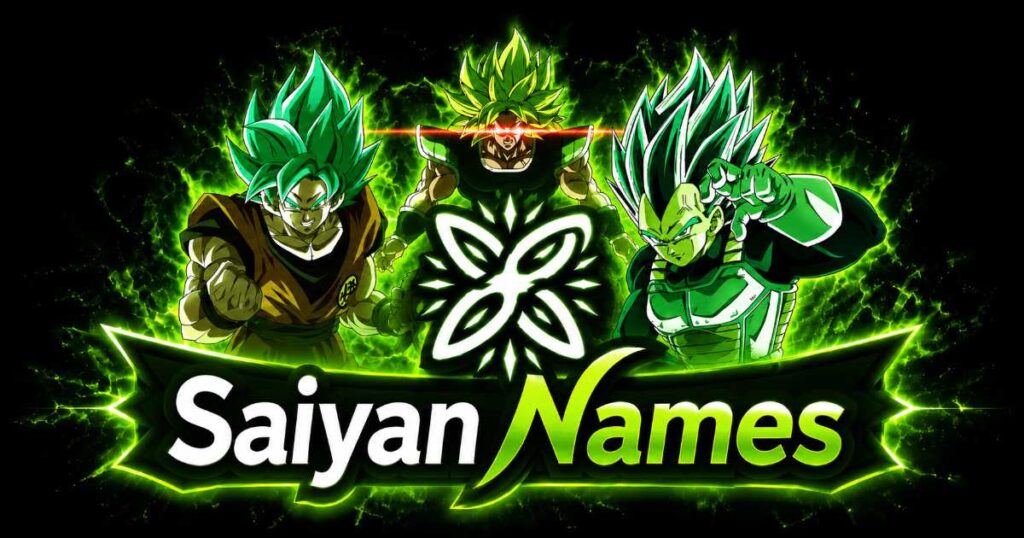 Saiyan Names